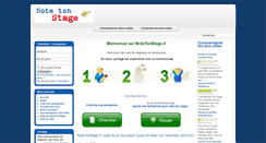 Desktop Screenshot of notetonstage.fr